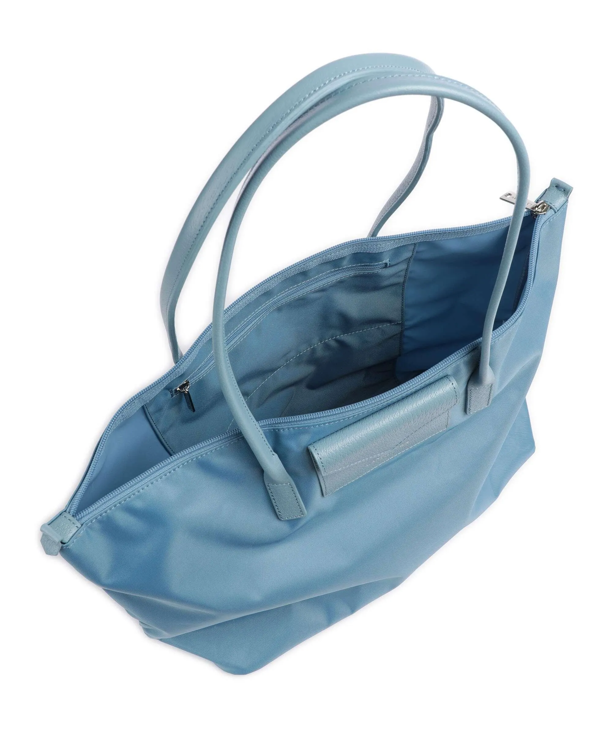 Lancaster Smart KBA Borsa shopper nylon, poliammide blu-grigio  