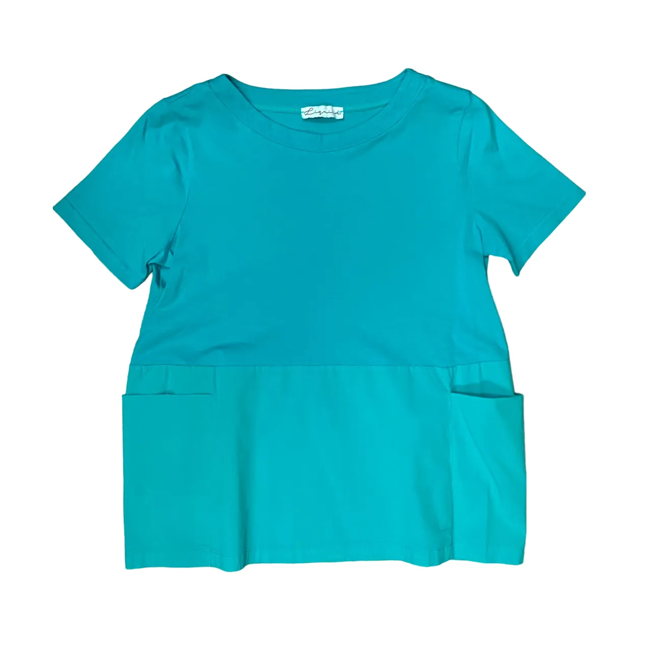 Liquid Ivy women's blouse S44380T132060 aqua