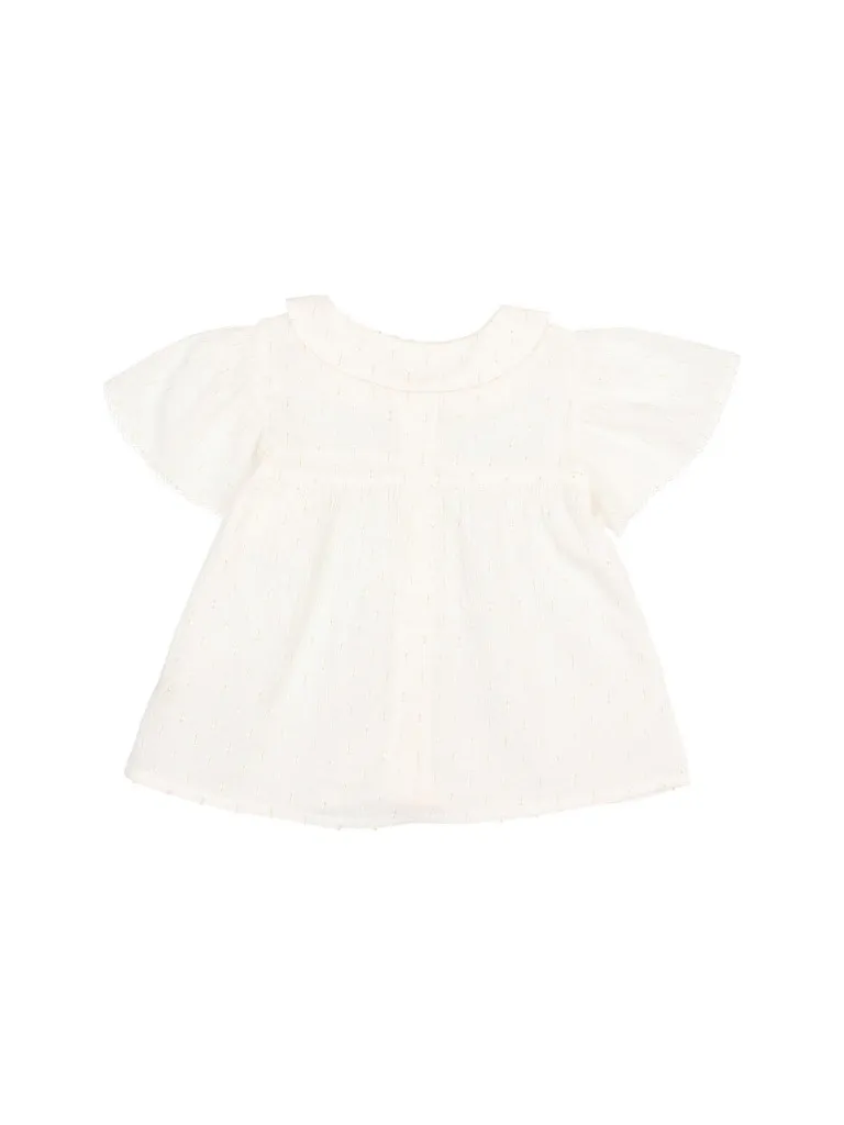 Lurex plumeti blouse – Buho Barcelona