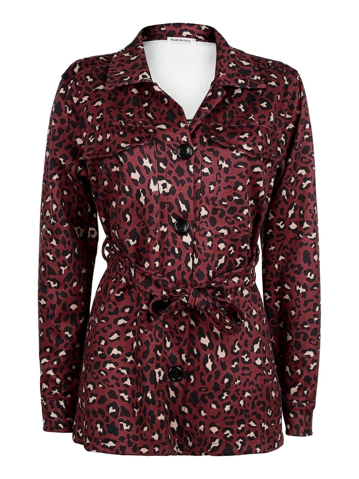 Made In Italy Trench-coat en daim pour femme
