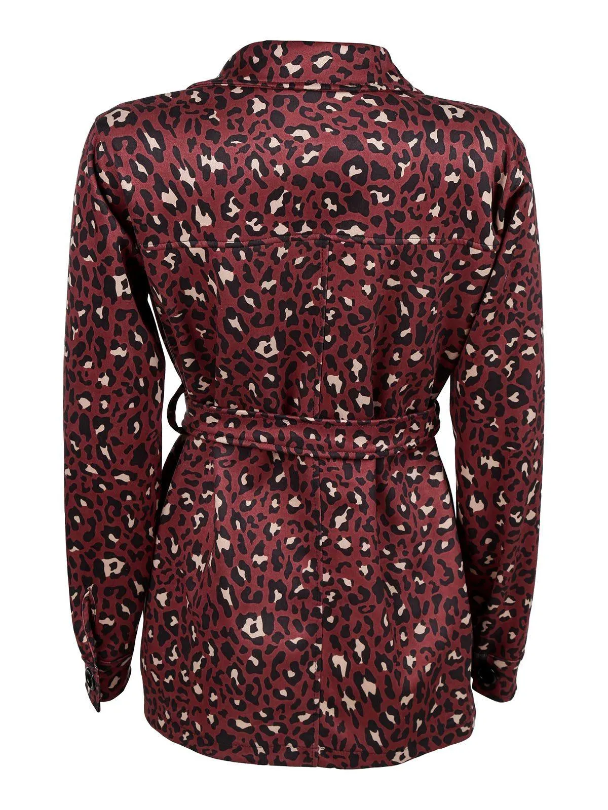 Made In Italy Trench-coat en daim pour femme