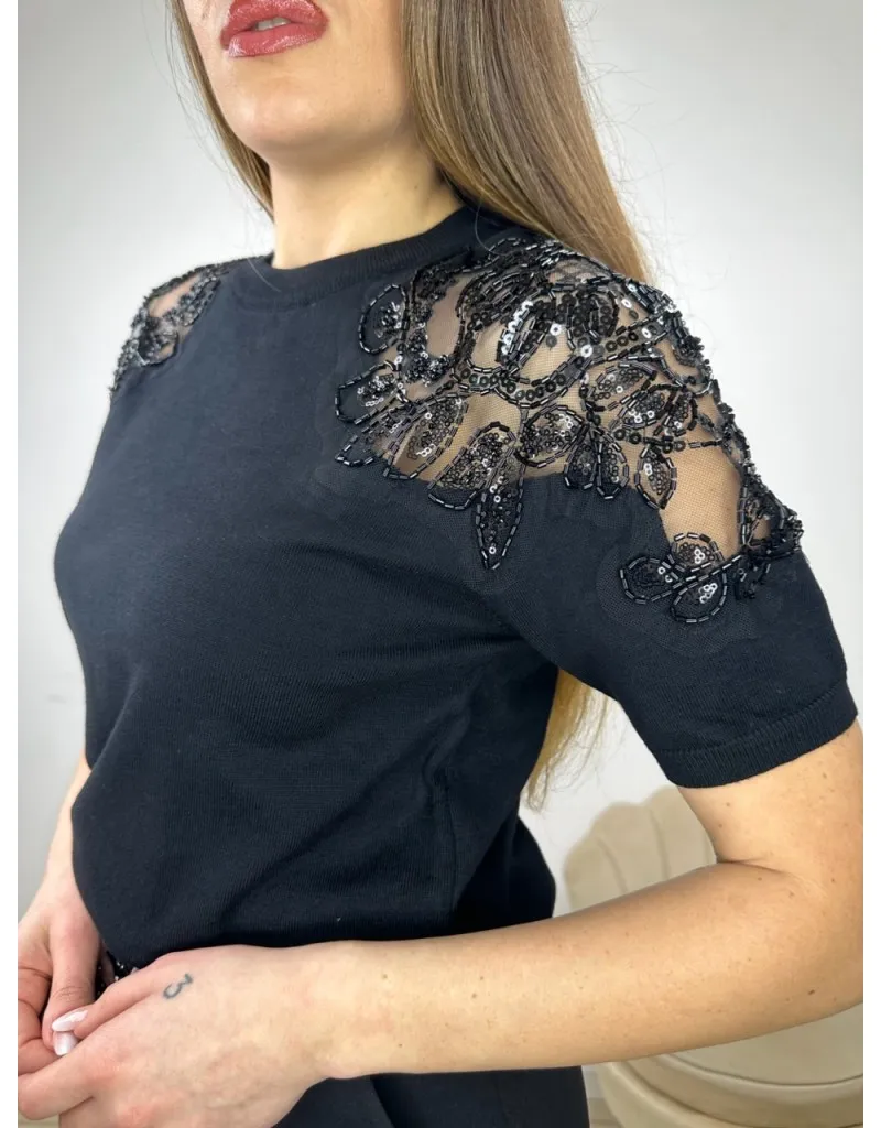 MAGLIA FREMY NERA