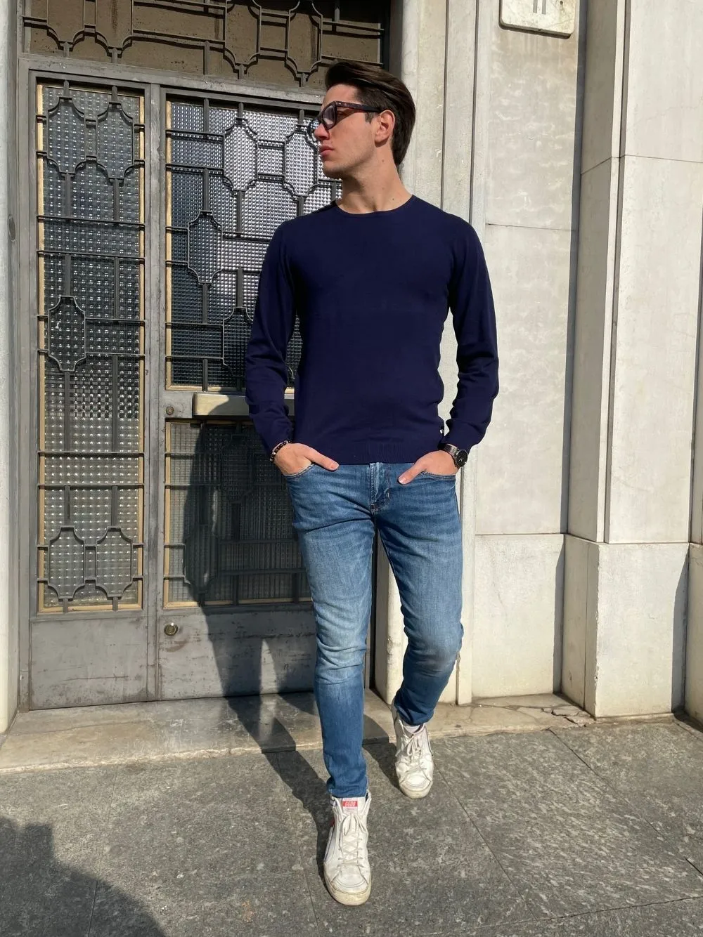 Maglia girocollo leggera