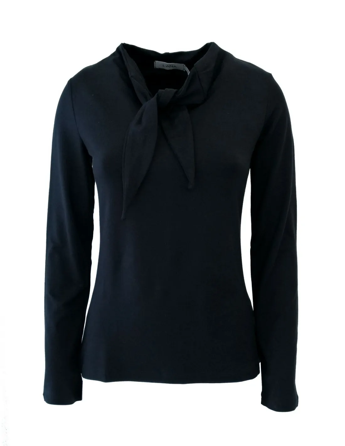 MAGLIA IN LYOCELL CON FIOCCO "LARISSA"