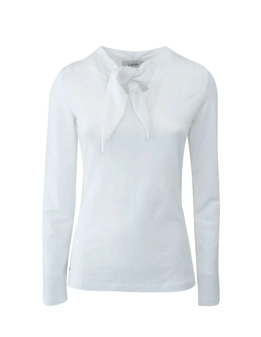 MAGLIA IN LYOCELL CON FIOCCO "LARISSA"