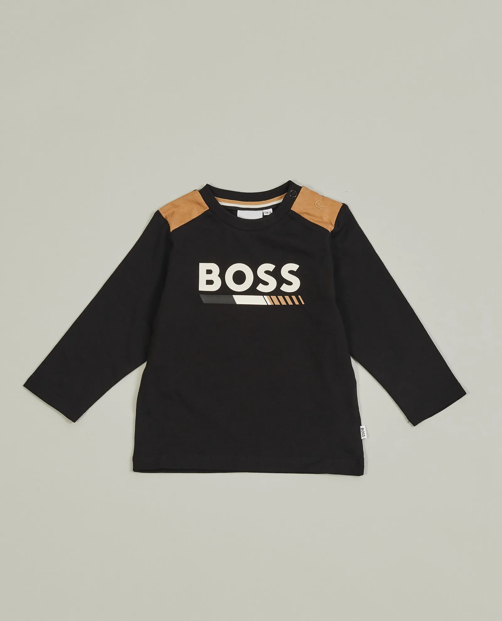 Maglia maniche lunghe Boss per bambini in cotone