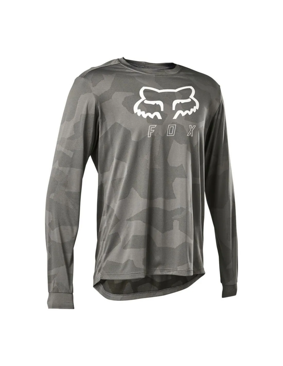 Maglia MTB manica lunga Fox Ranger Trudri Jersey grigia
