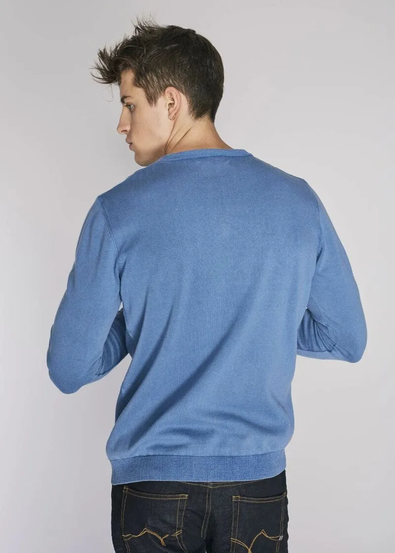 Maglia serafino in puro cotone
