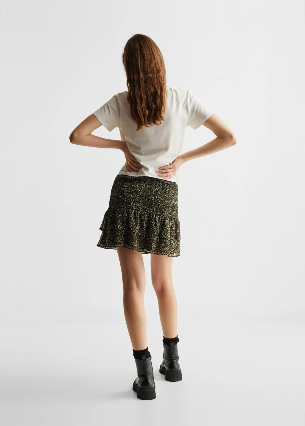 Maglietta oversize messaggio