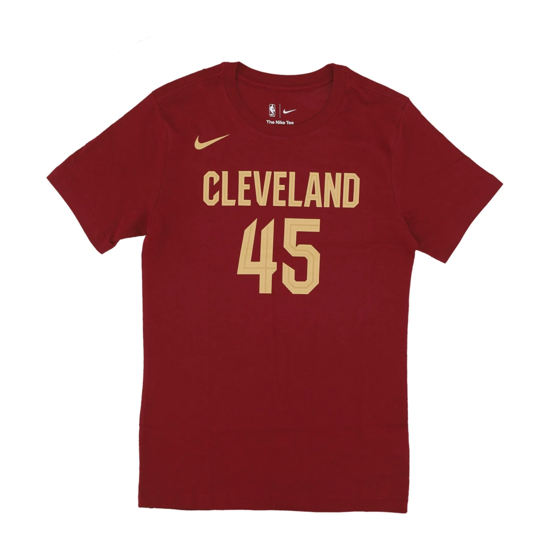 Maglietta Uomo Nba Essential Tee No 45 Donovn Mitchell Clecav Team Red