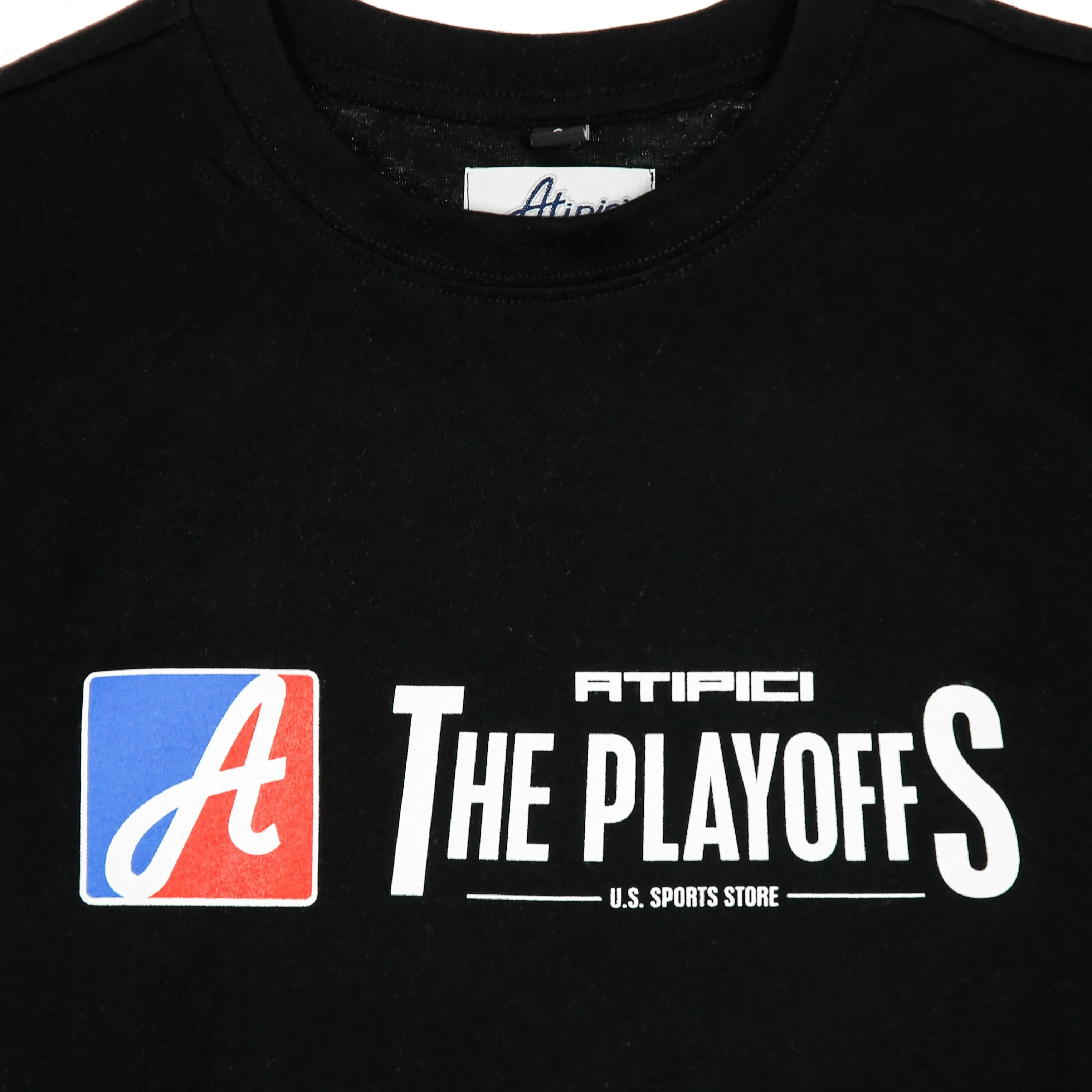 Maglietta Uomo the Playoffs Logo Tee Black