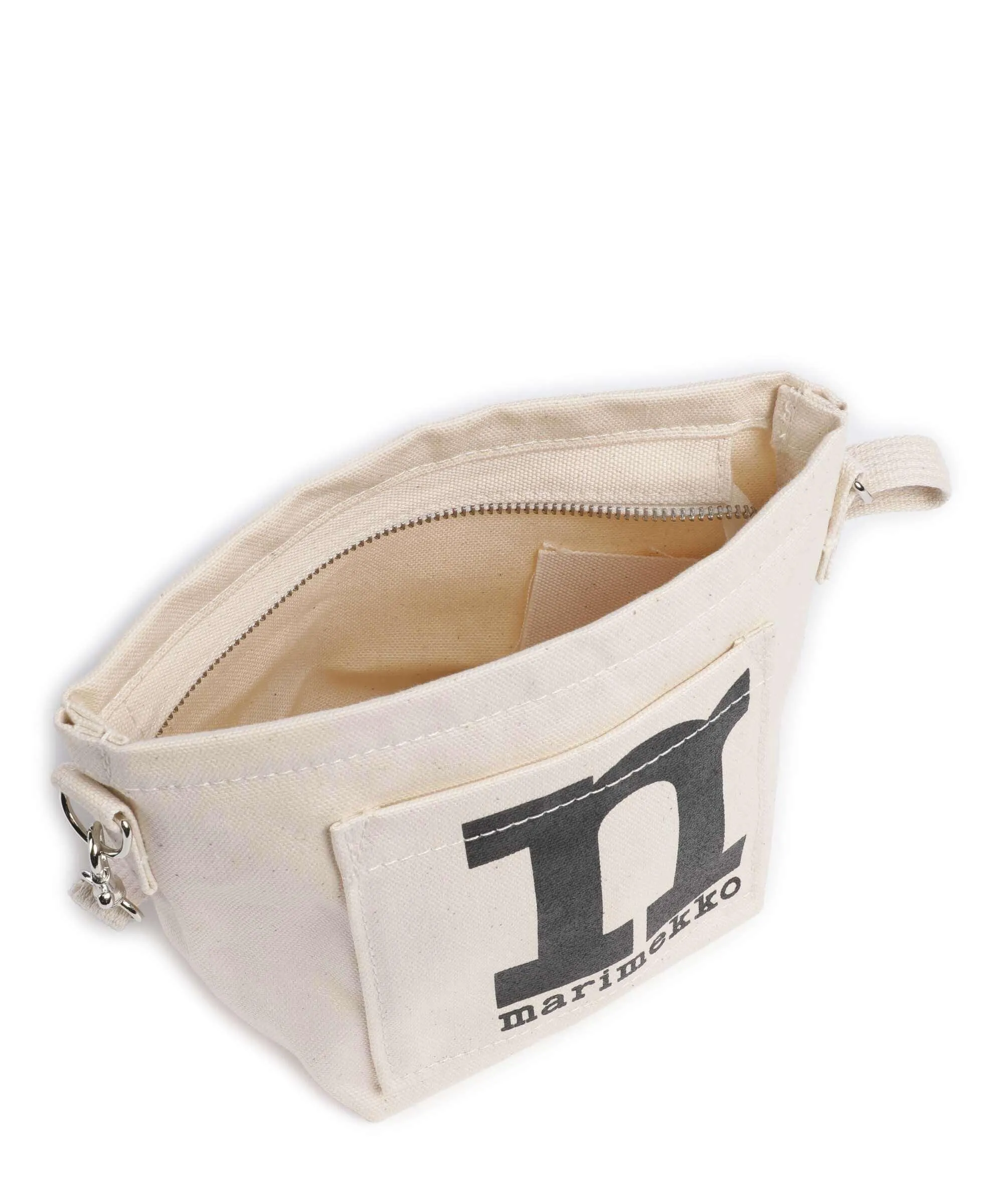  Marimekko Solid Mono Mini Borsa a tracolla cotone natura  