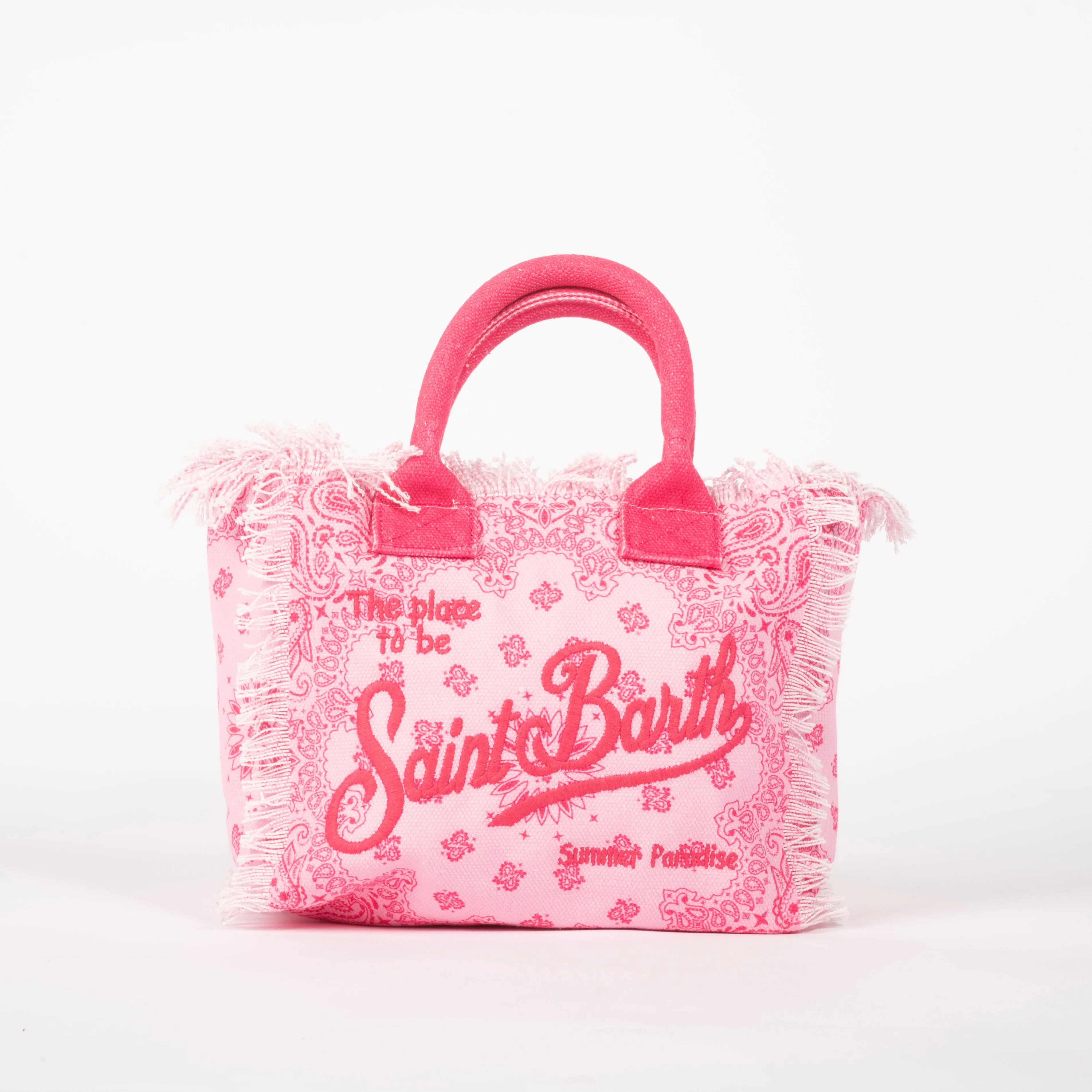 Mc2 Saint Barth borsa colette bandanna rosa