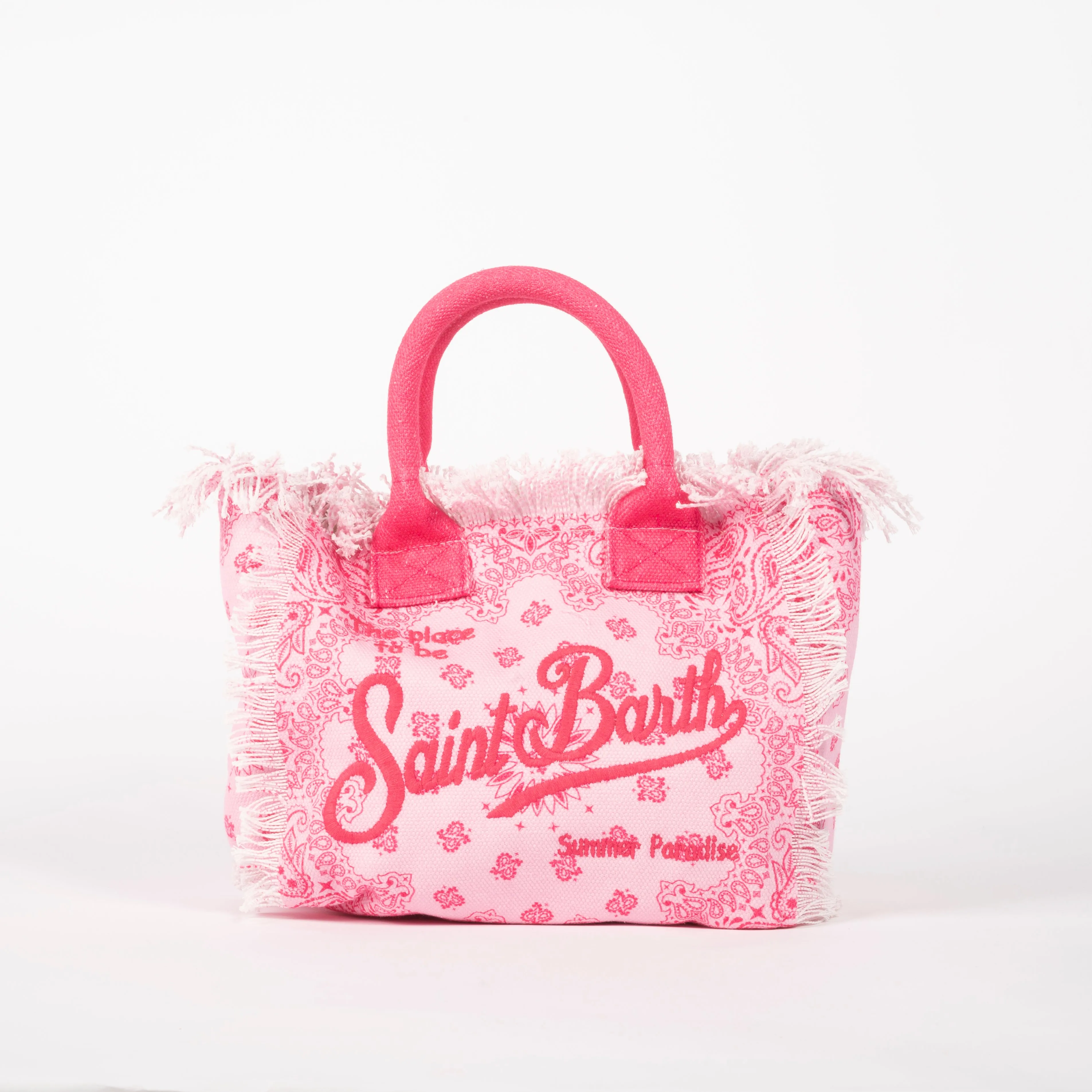 Mc2 Saint Barth borsa colette bandanna rosa