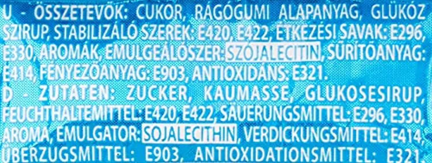 Mix spaventoso di shock centrale | Scatola con 100 Kaugummis | Extra-sauer | Zufallsgeschmack