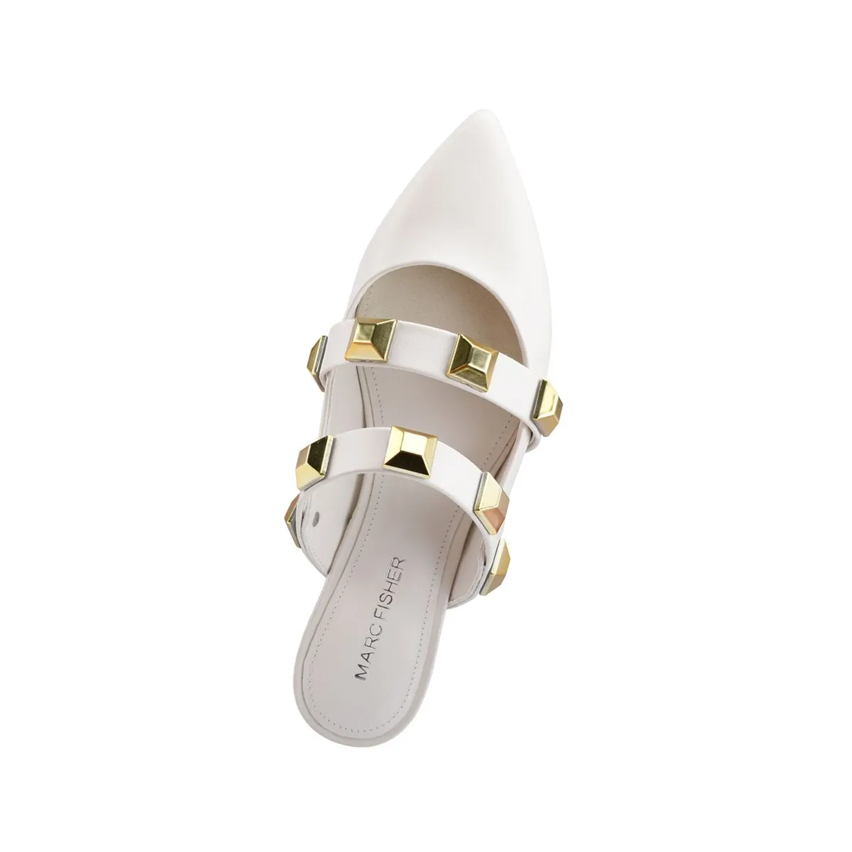Mocassini e ballerine da donna Marc Fisher 2024 Sharla Pointy Toe Flat Avorio