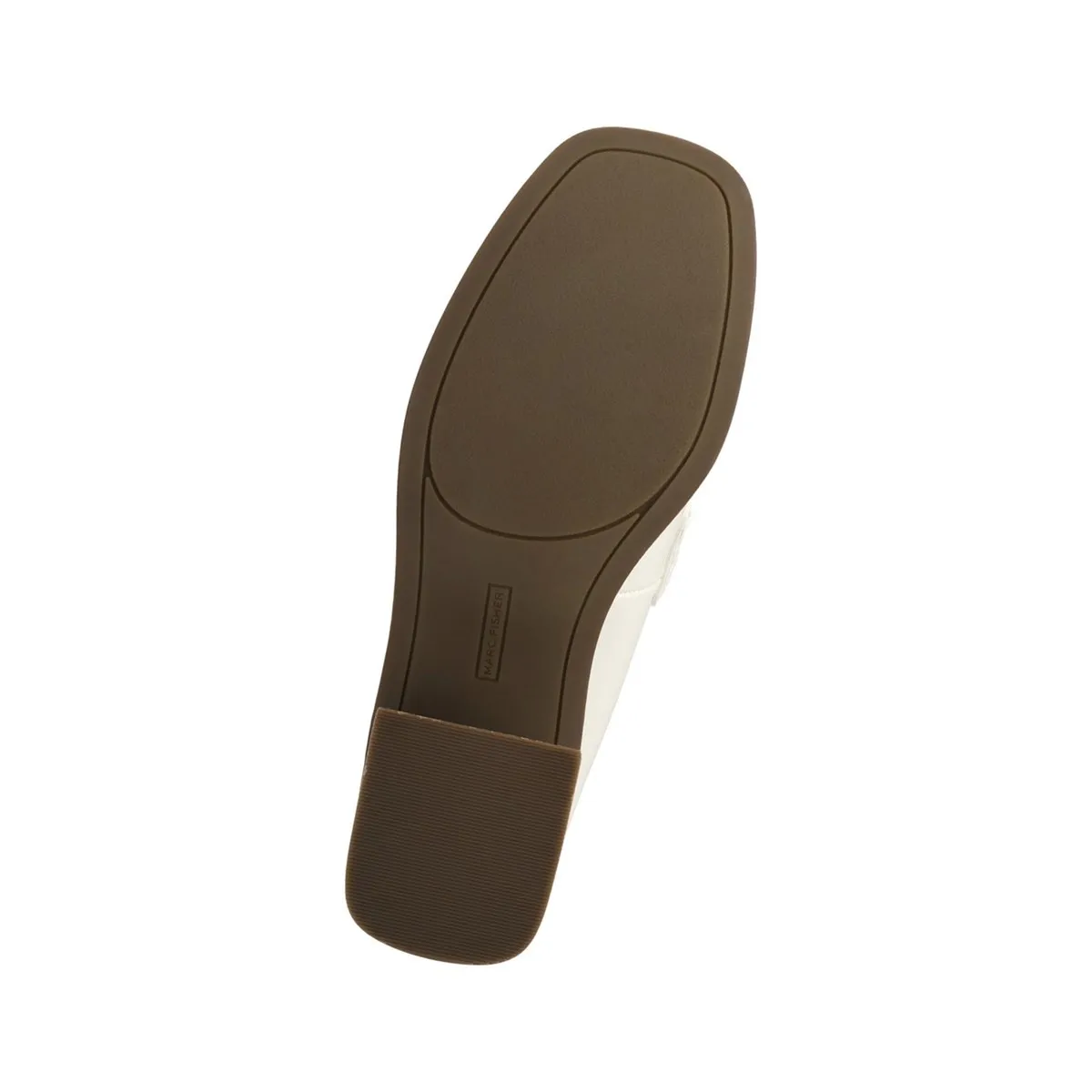Mocassini e ballerine da donna Marc Fisher Italia Kchris Mocassino con tacco Chic Cream Patent
