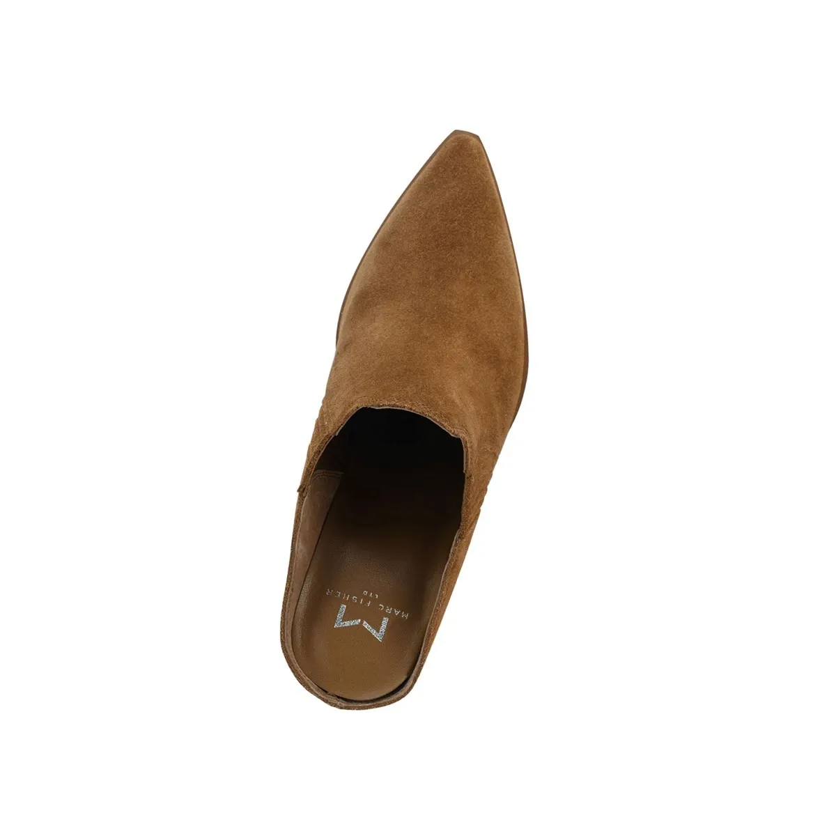 Mocassini e ballerine Marc Fisher Italia Gabbi Heeled Mule Donna Cognac