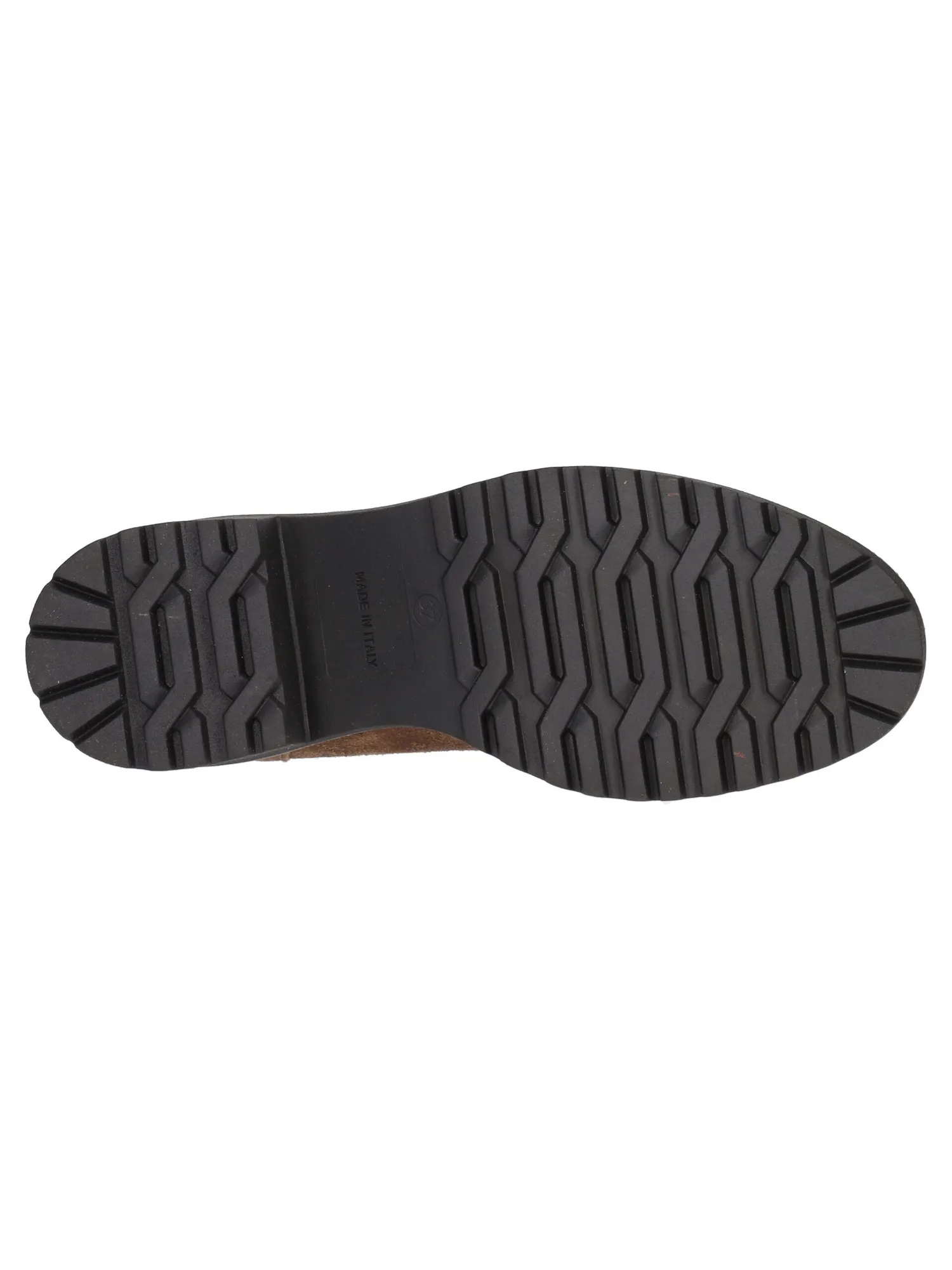 Mocassino tacco largo Confort da donna cuoio