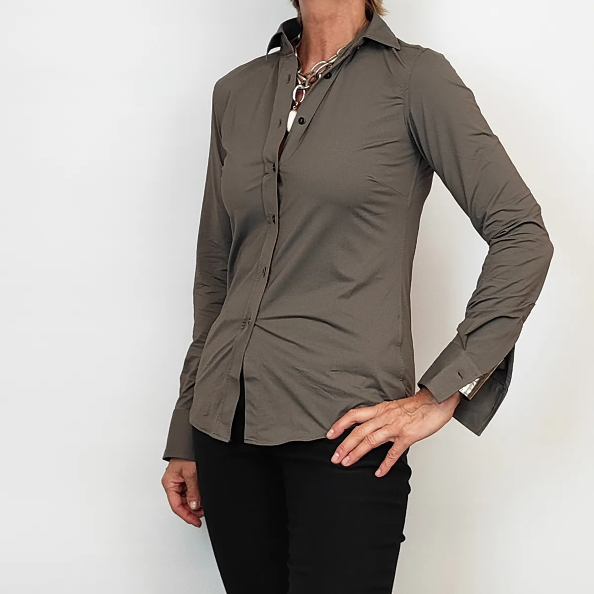 Must Have – Camicia Lava-indossa Marrone