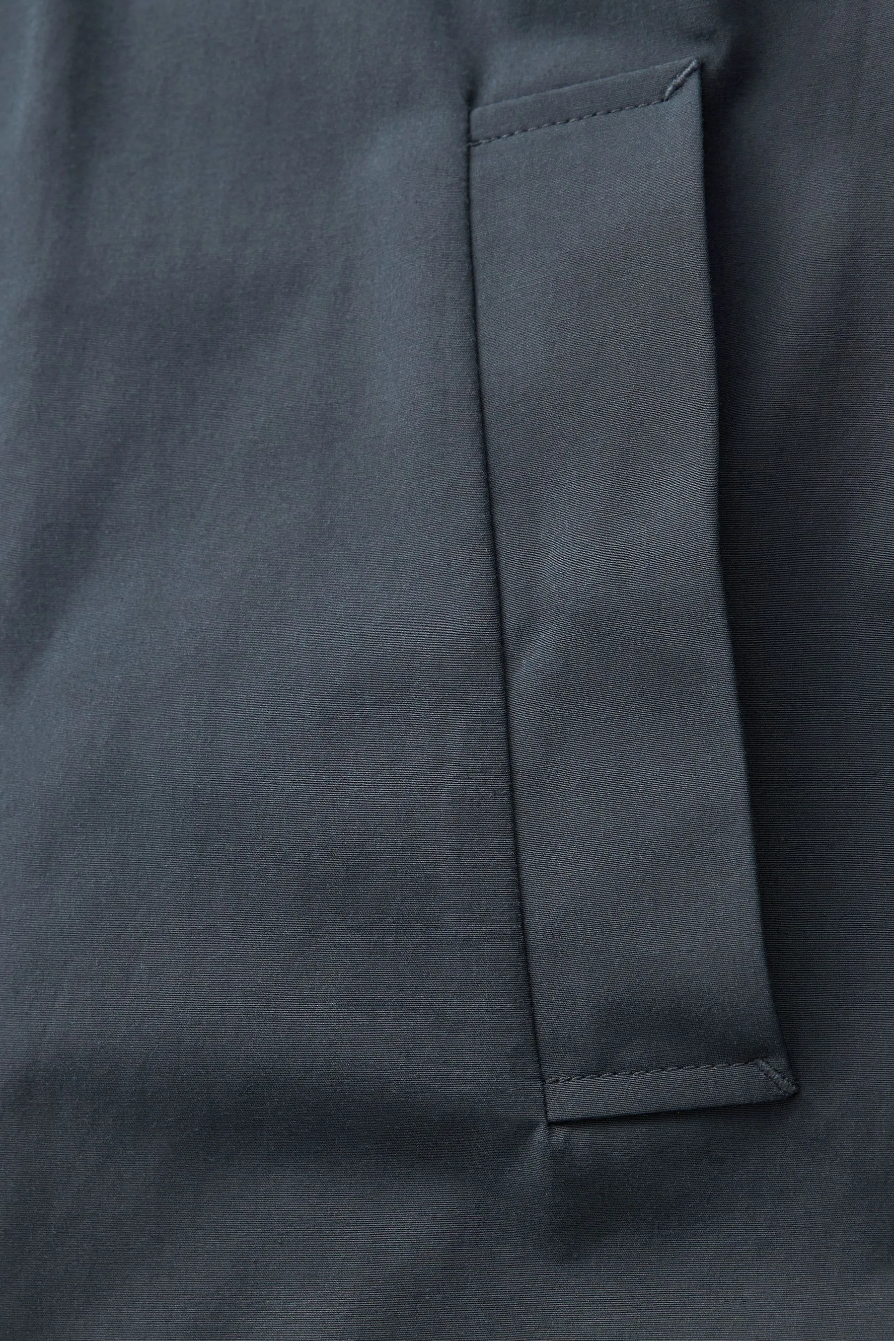 Navy  - Trench resistente alla doccia