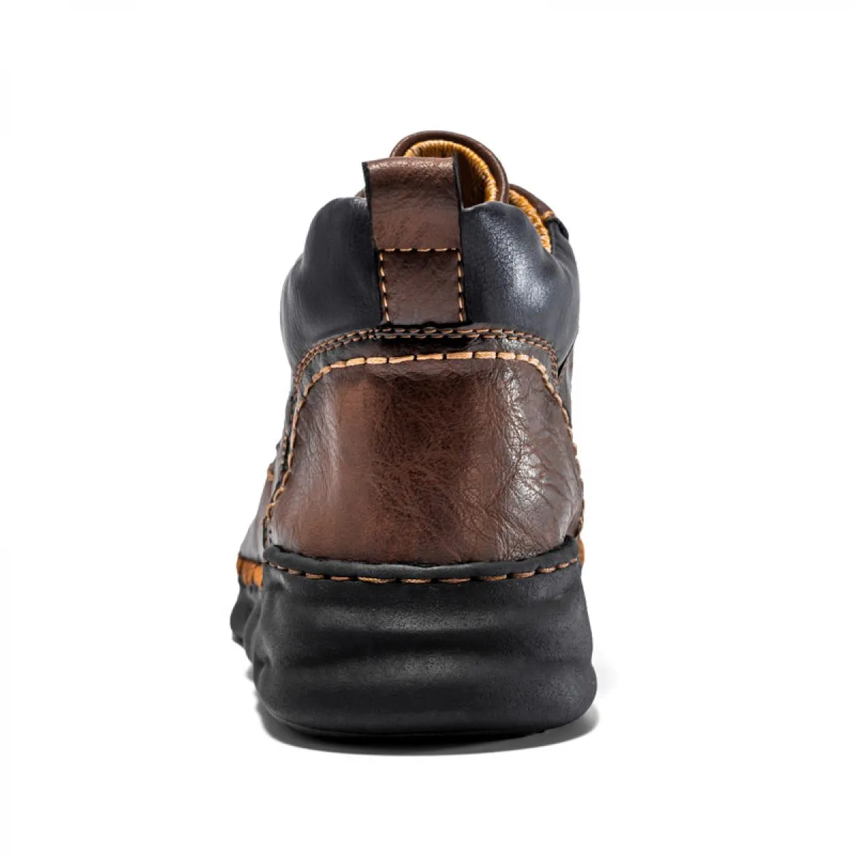 Nuovo autunno stivali di pelle fatti a mano scarpe da uomo stivali casual inverno kaki retro caviglia in pelle botas utensili ve