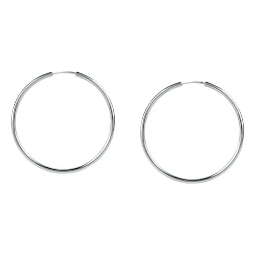 Orecchini a Cerchio - Creole, ⌀40x22mm