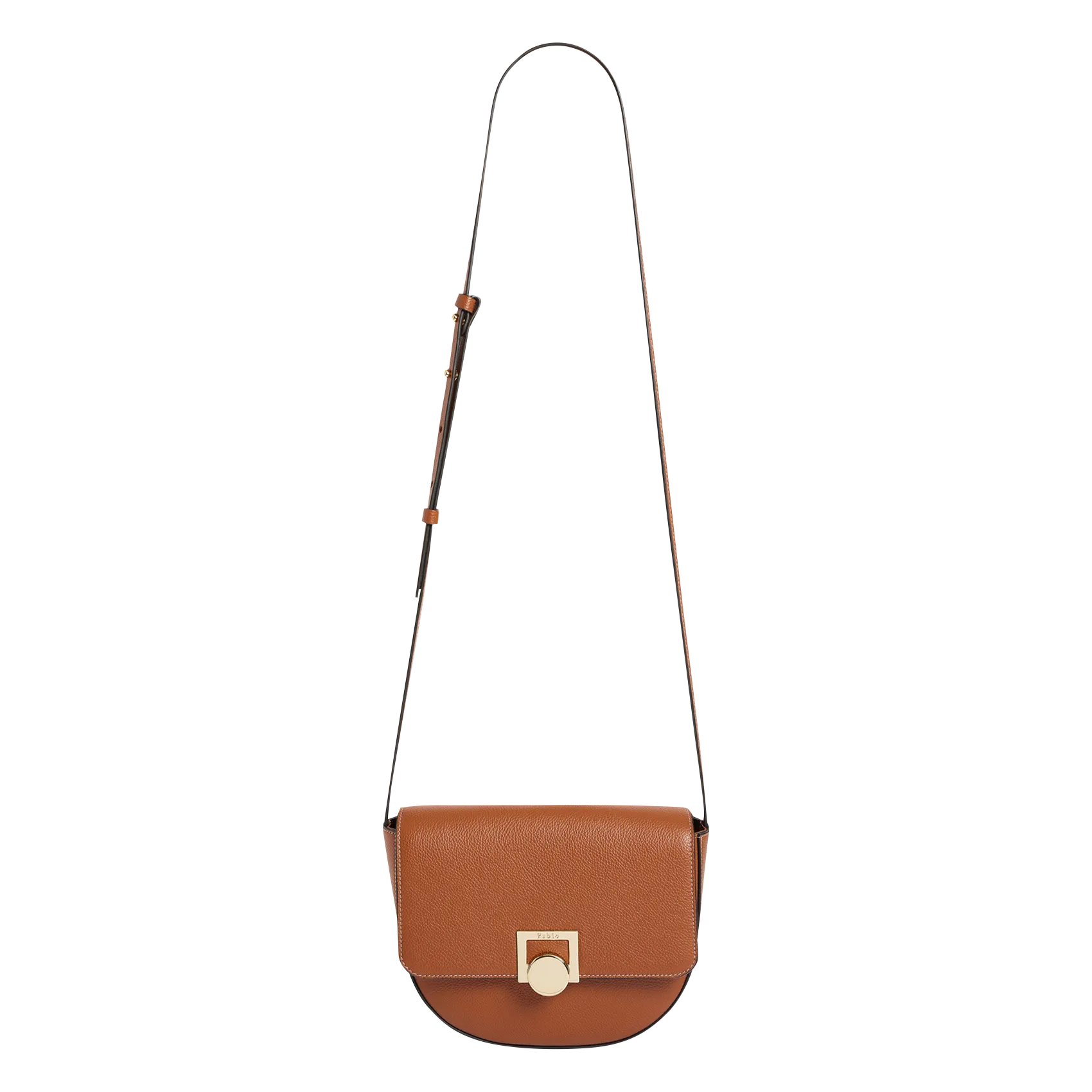  PABLO   LOUISE - Borsa a bisaccia in pelle | Marrone