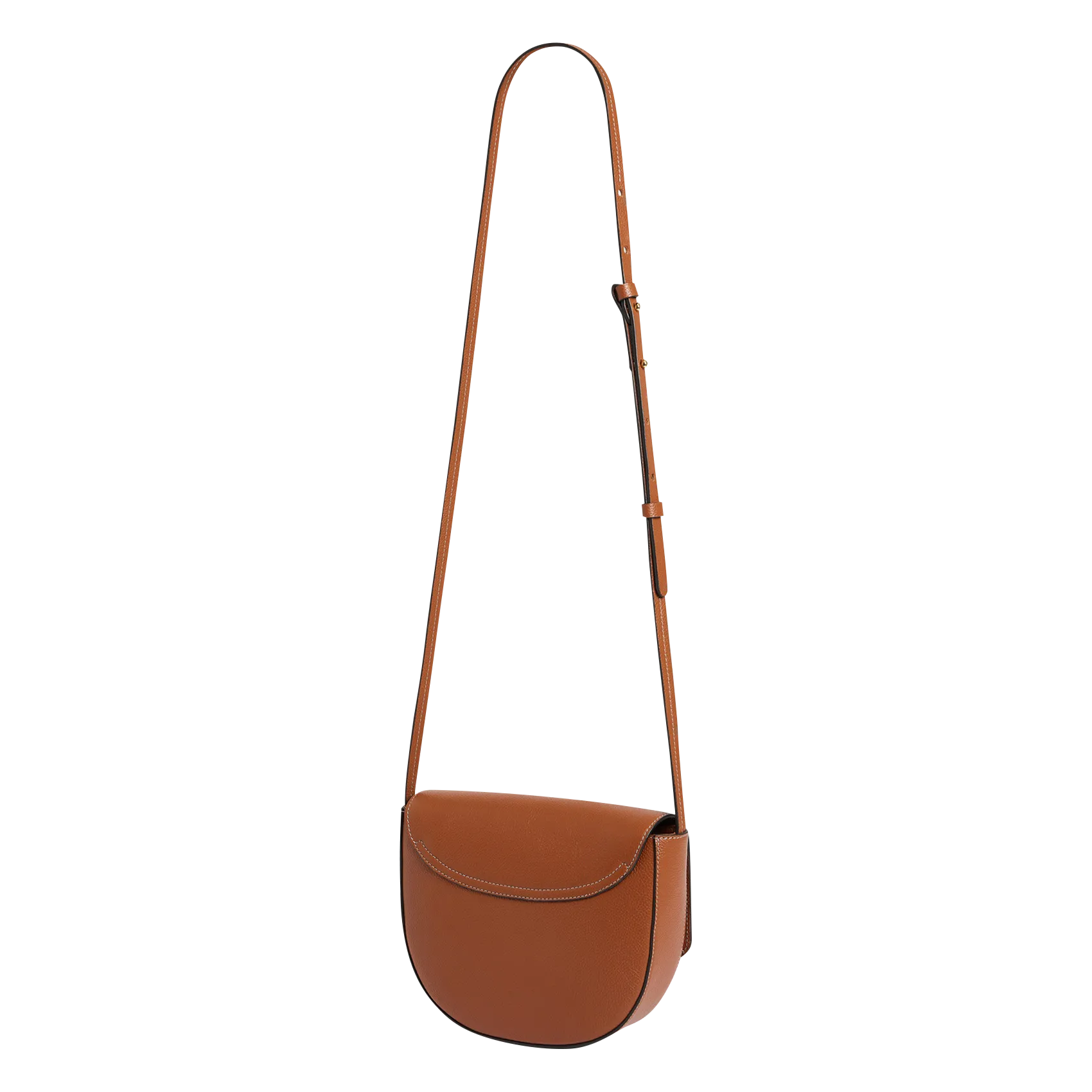  PABLO   LOUISE - Borsa a bisaccia in pelle | Marrone