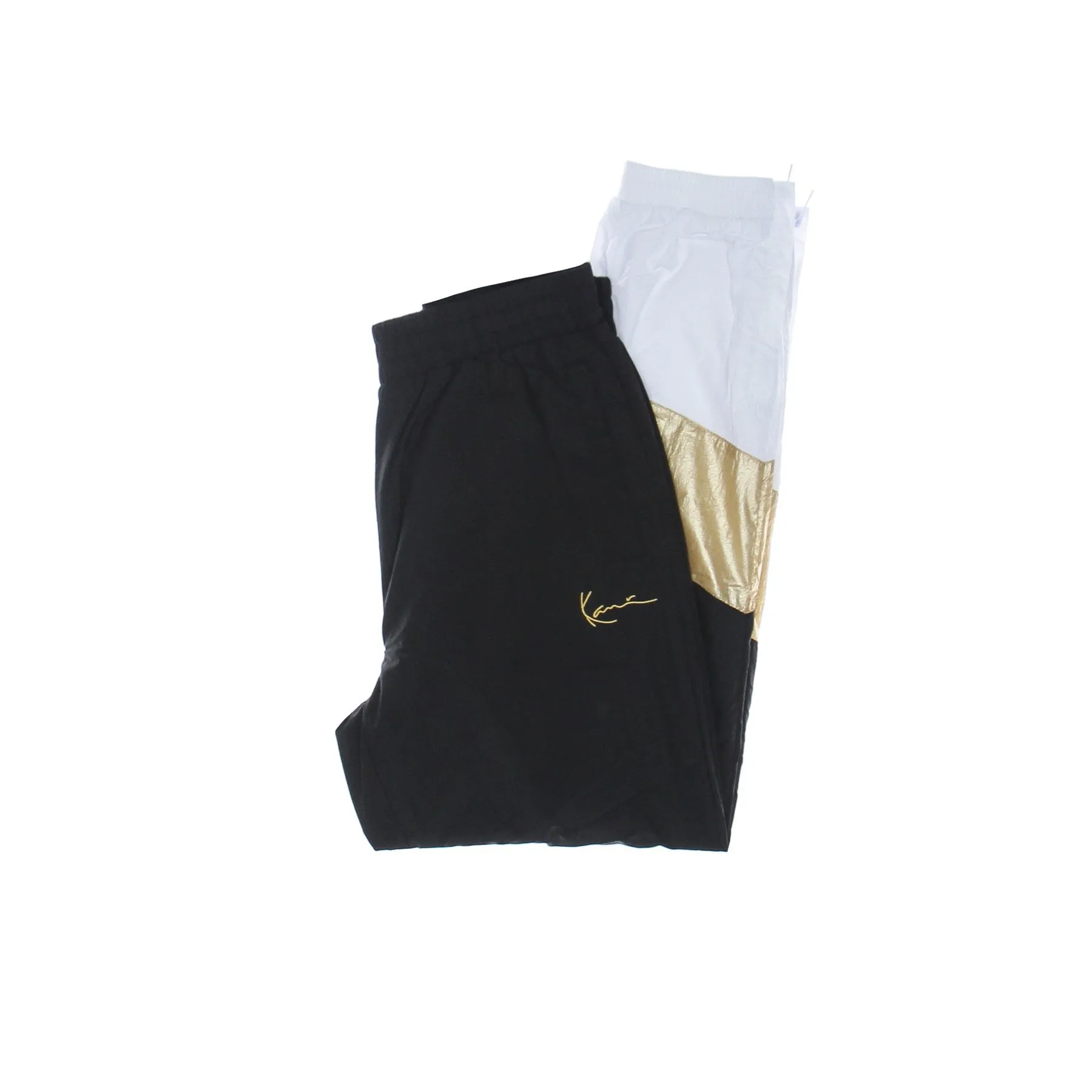 Pantalone Tuta Donna Small Signature Block Trackpants Black/white