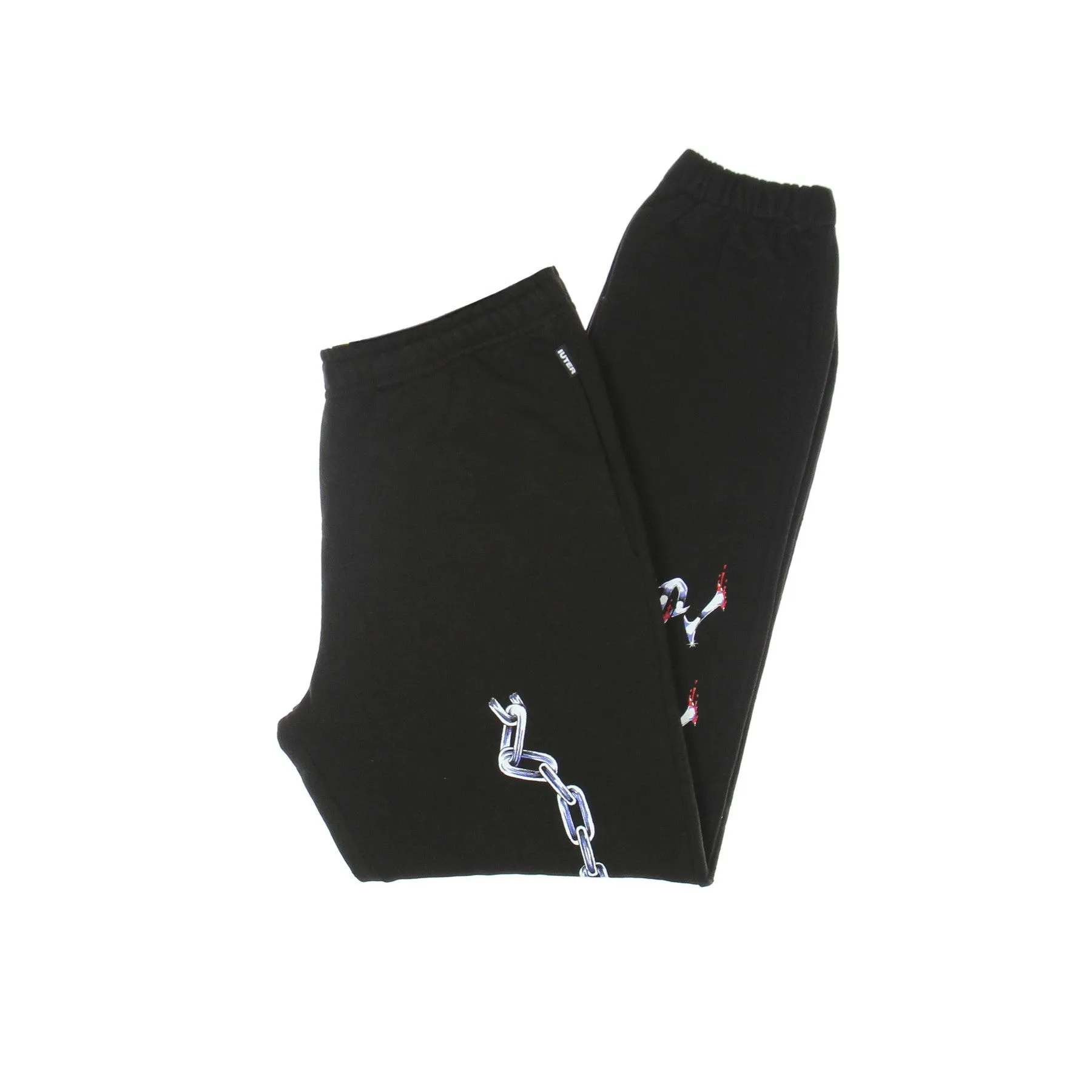 Pantalone Tuta Leggero Uomo Steel Sweatpant Black