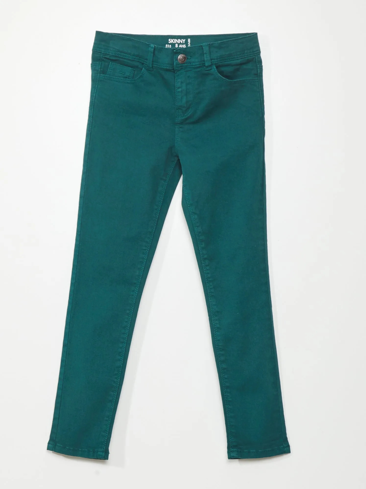 Pantaloni skinny - VERDE