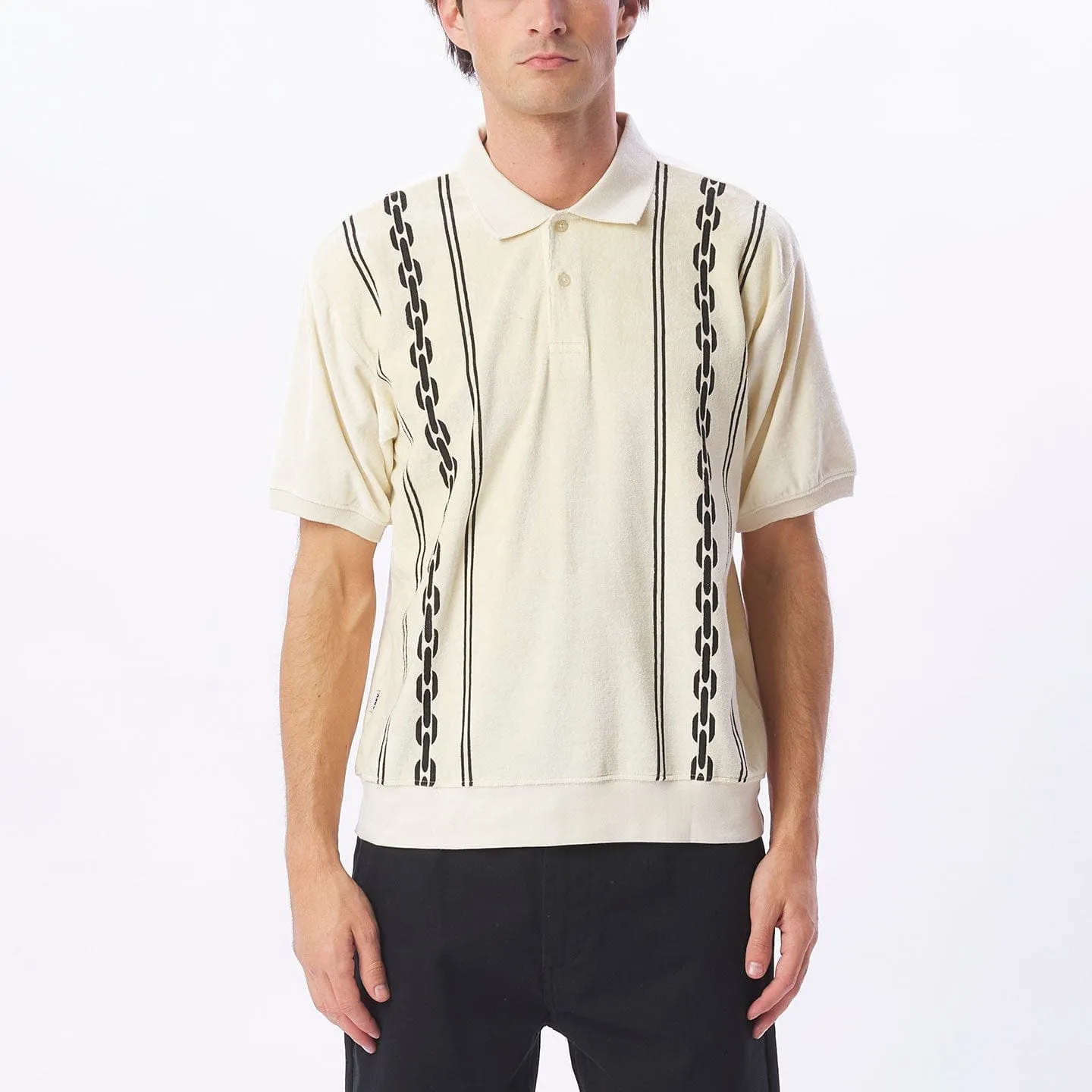 PENSA VELOUR POLO SS