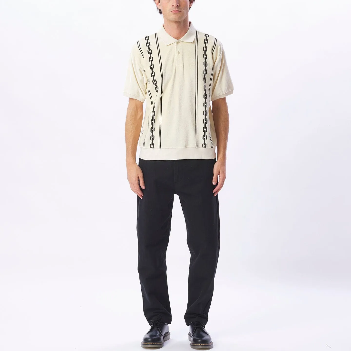PENSA VELOUR POLO SS