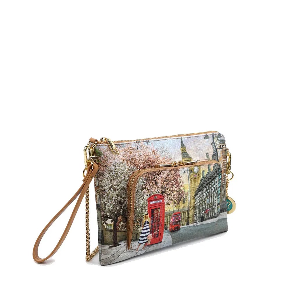 Pochette Donna Y NOT con Tracolla YES-604 English Rose