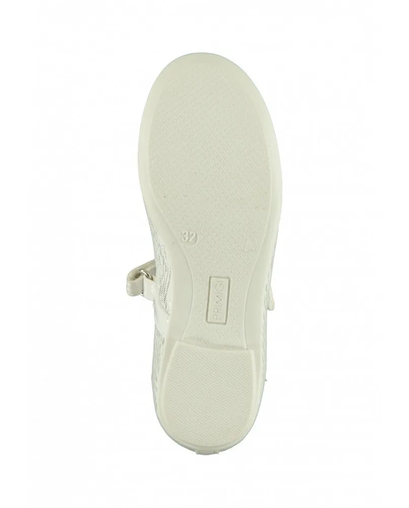 PRIMIGI 1922600 ballerina cerimonia scarpe bambina pelle