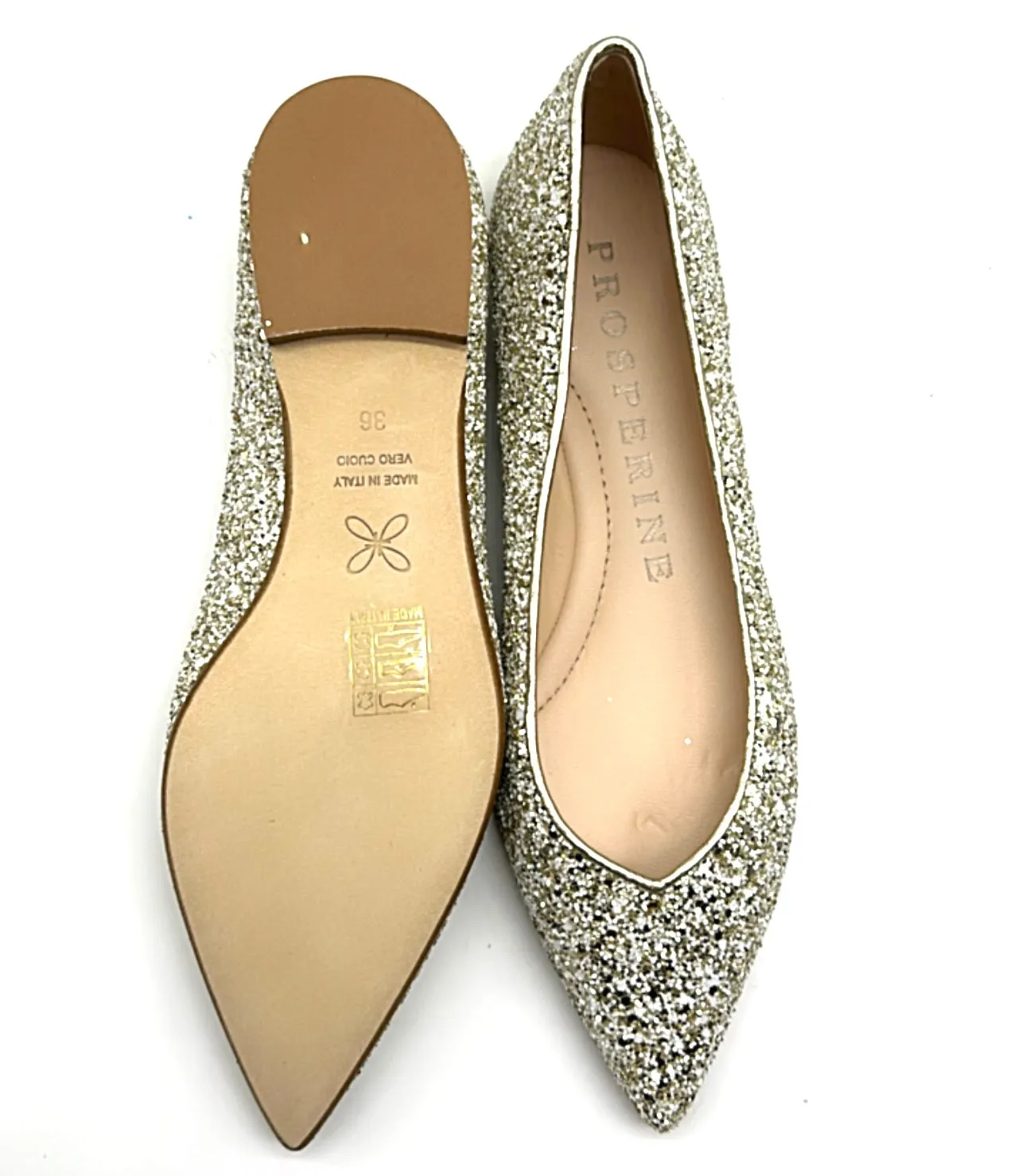 Prosperine - Ballerina glitter platino