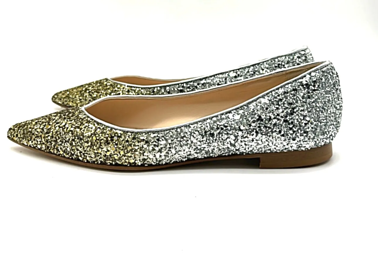 Prosperine - Ballerina sfumata con glitter diamond e oro