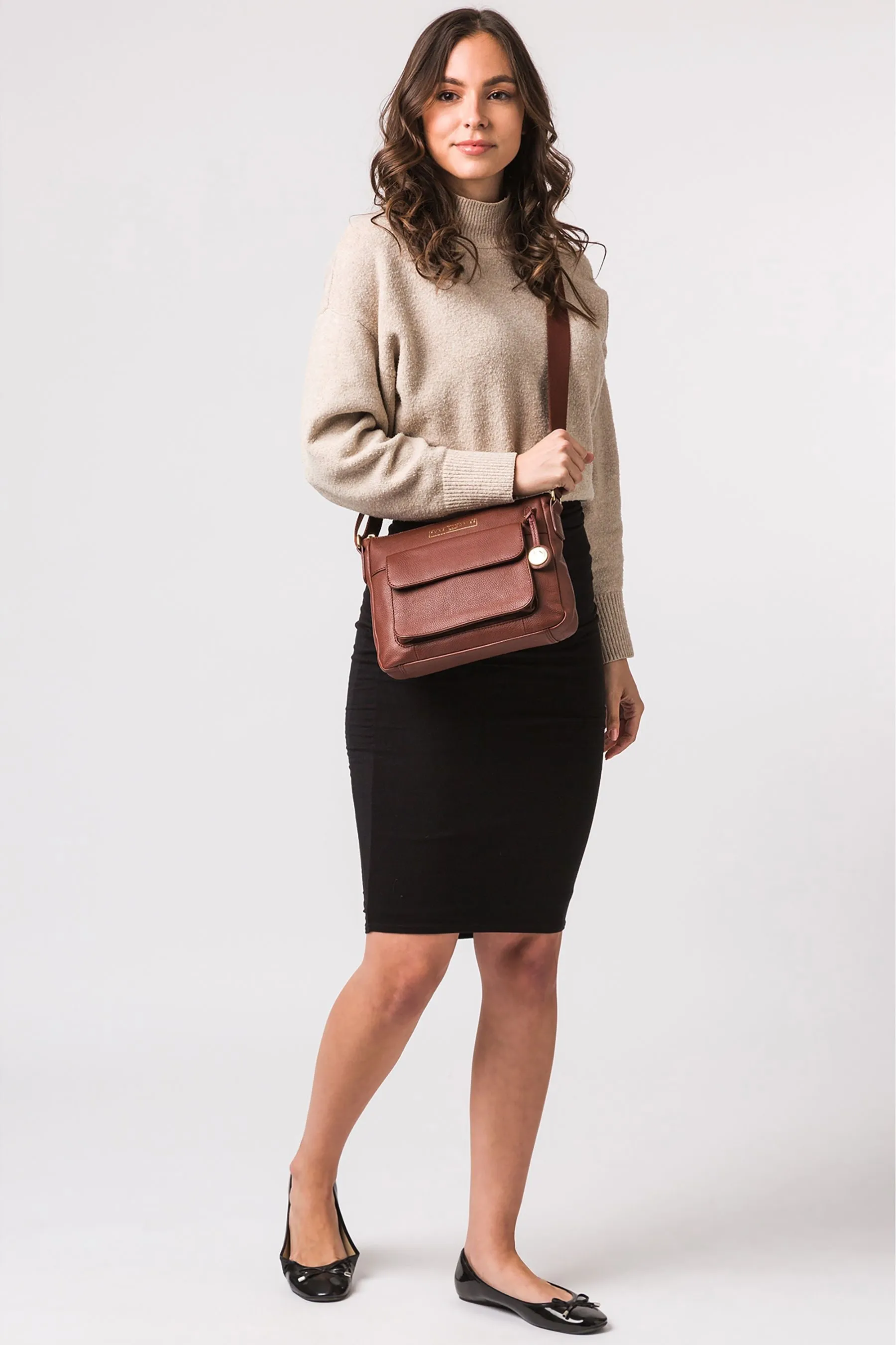 Pure Luxuries London - Tindall - Borsa da spalla in pelle