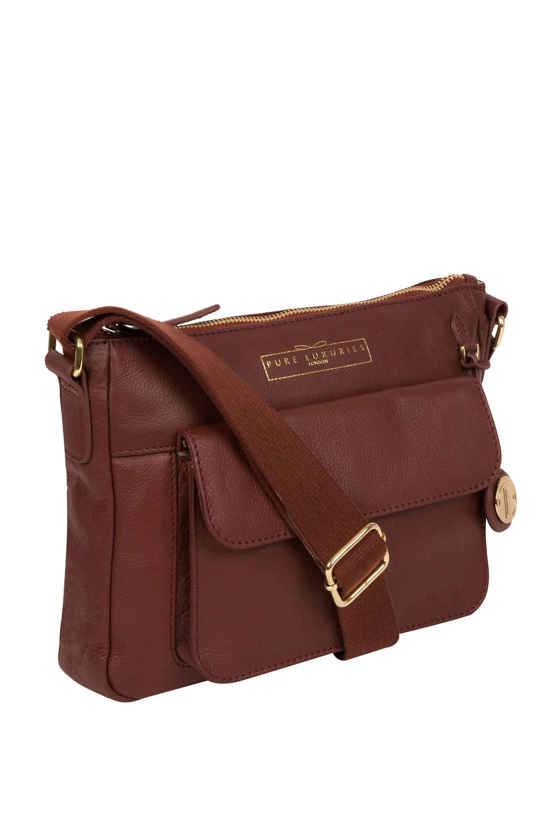 Pure Luxuries London - Tindall - Borsa da spalla in pelle