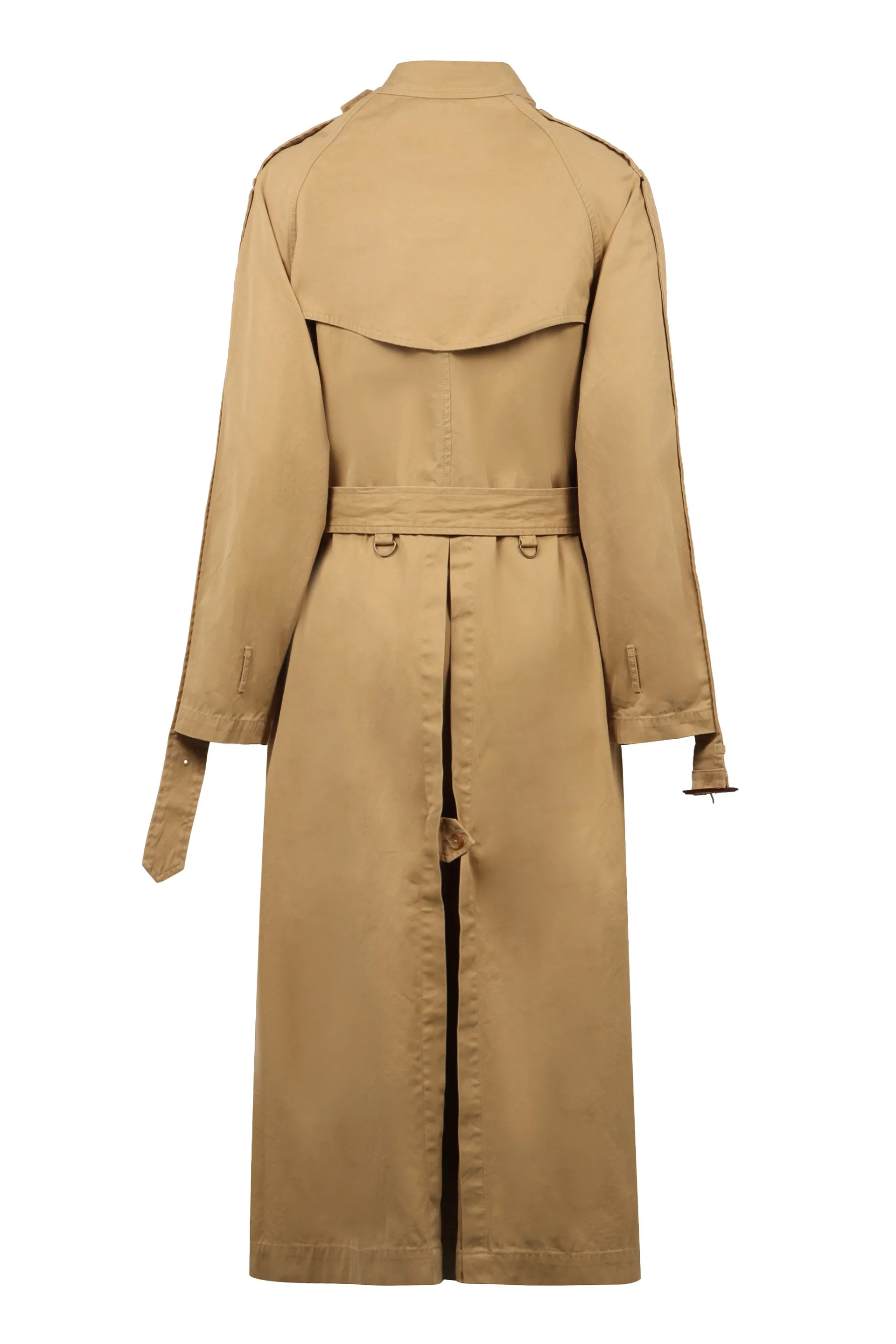 R13 Trench coat in cotone