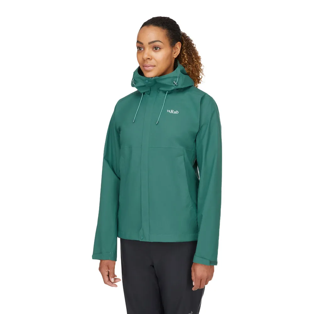 Rab Downpour Eco per donna Giubbotto impermeabile - AW24