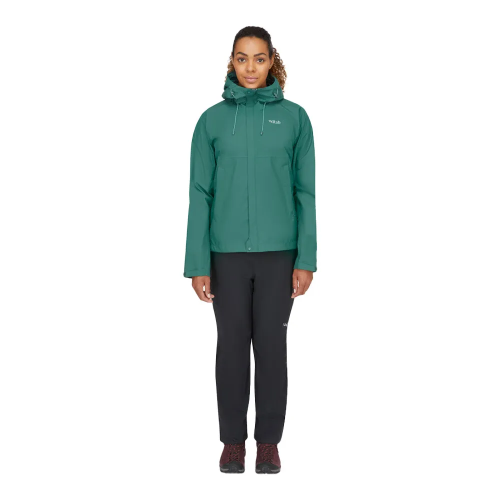 Rab Downpour Eco per donna Giubbotto impermeabile - AW24