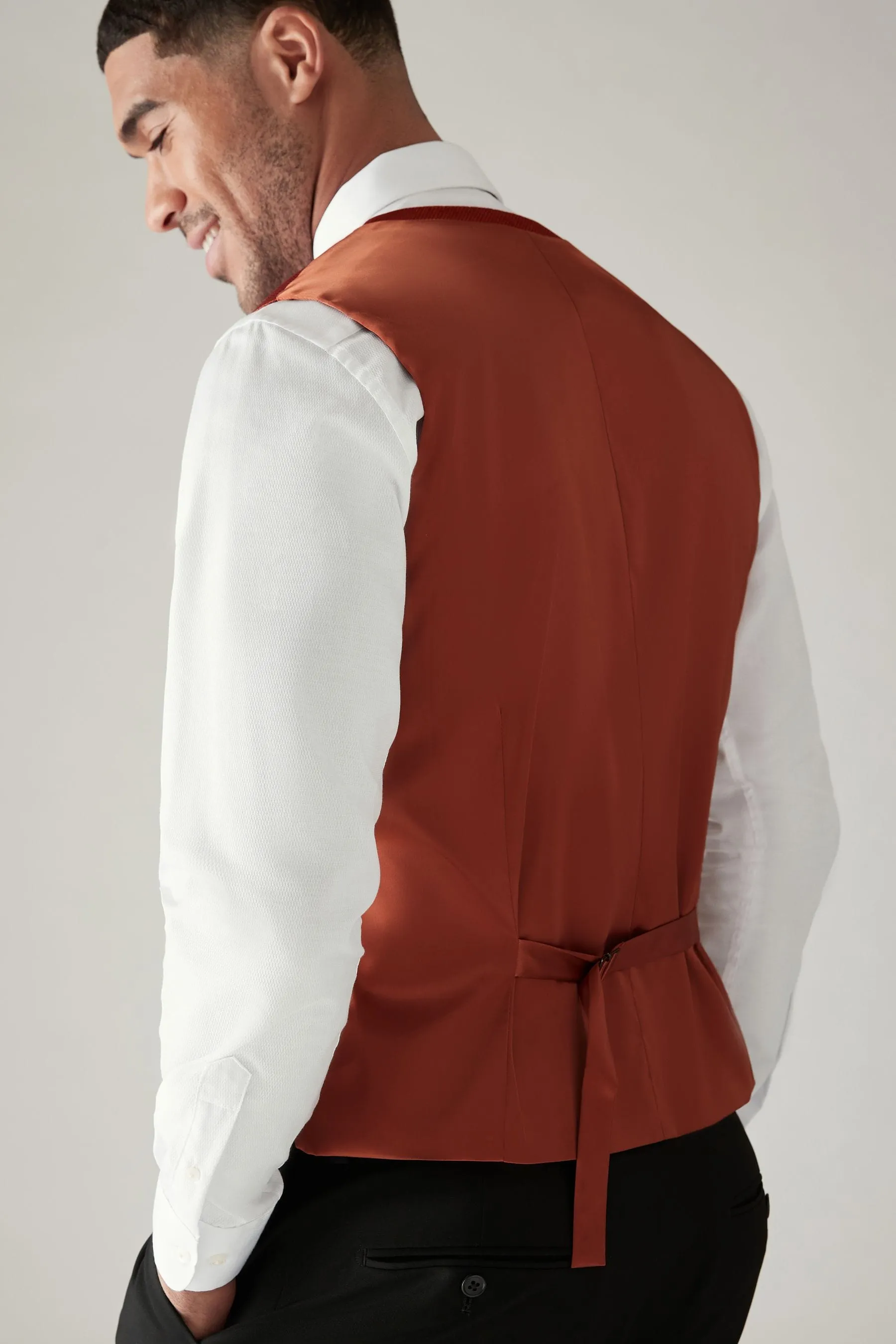 Regular - Gilet testurizzato vestibilità attillata