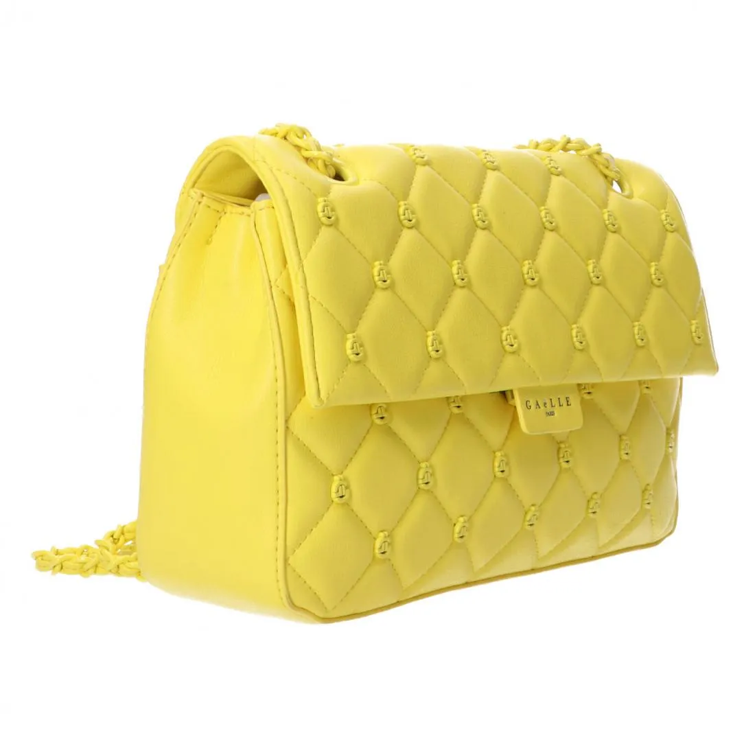 Regular shoulder strap ecopelle gbda3153 Gialle