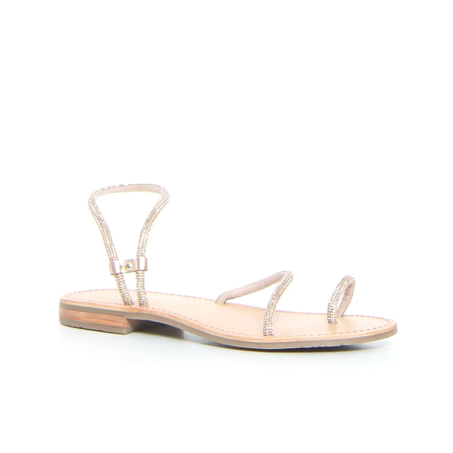 Sandalo con strass