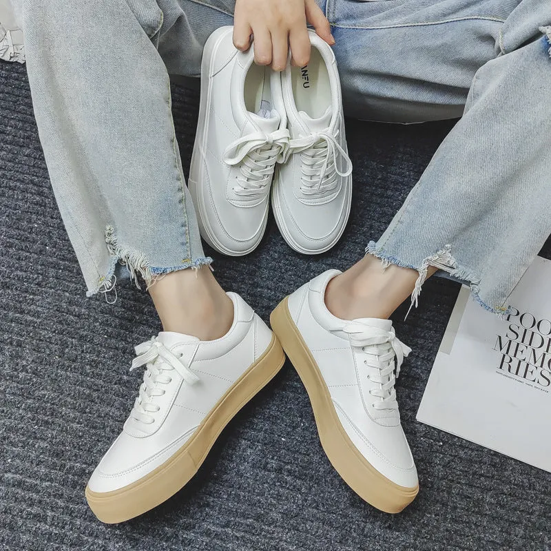 Scarpe da skate casual piatte moda minimalista da uomo