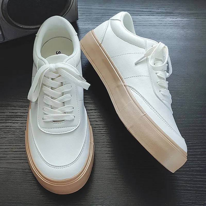 Scarpe da skate casual piatte moda minimalista da uomo