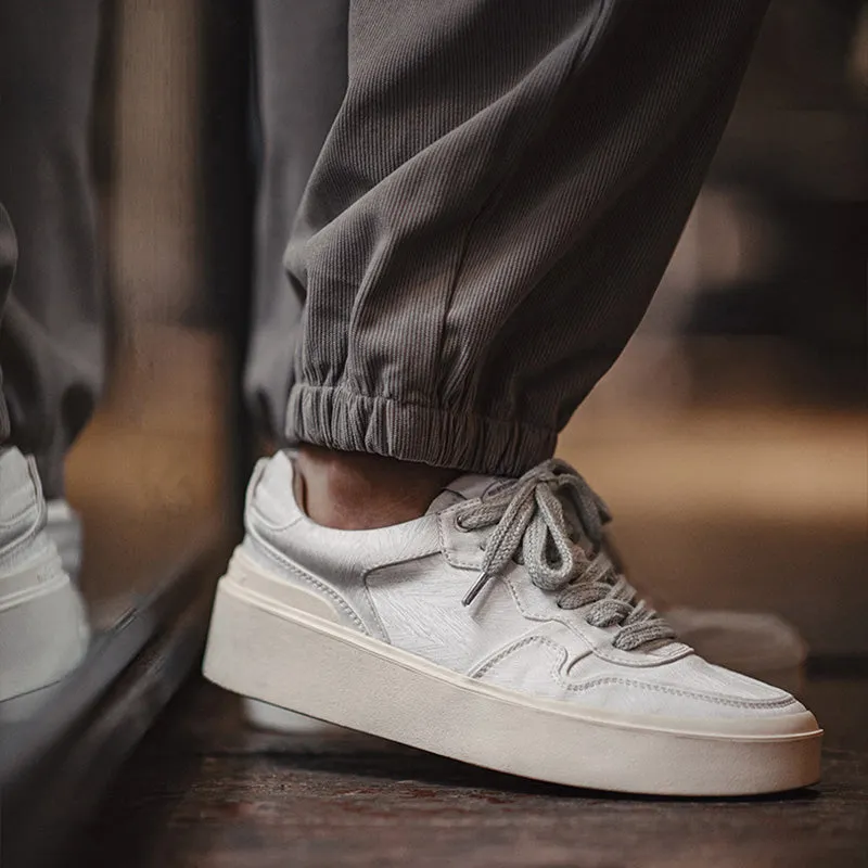 Scarpe da skate in tela casual moda minimalista da uomo