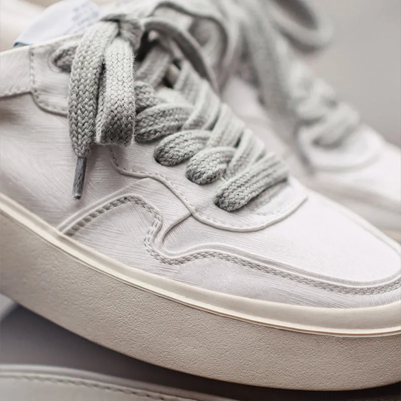 Scarpe da skate in tela casual moda minimalista da uomo